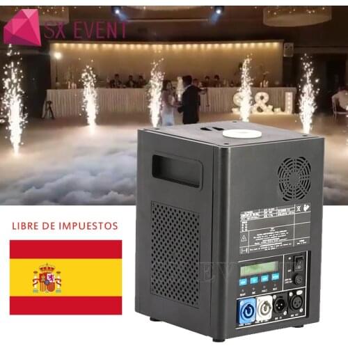 Libre de impuestos 400w DMX Fire Machine Spark Flame Cold Fireworks Machine Wedding Sparkler Machine