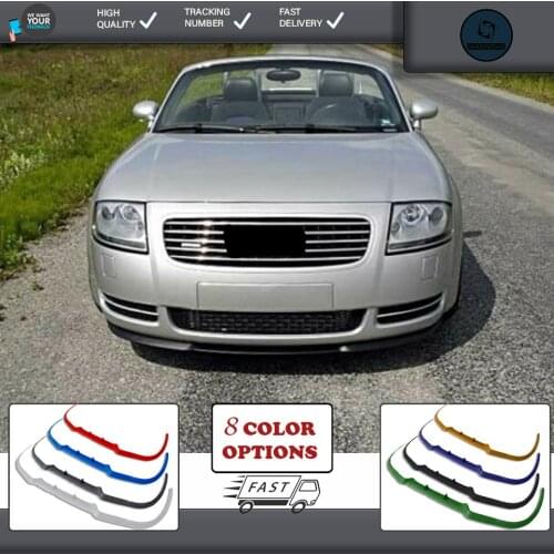 For audı-tt mk1 8n front lip universal spoiler lip bumper 3 piece free fast shipping designed full harmony body kit design