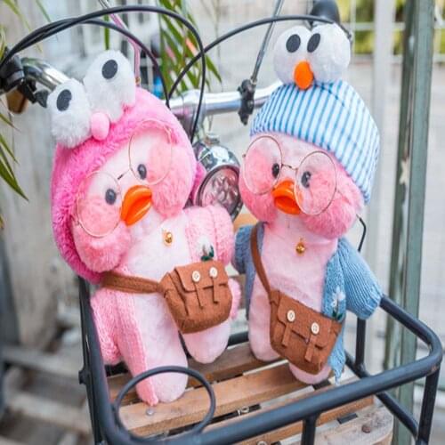 Duck doll small yellow duck plush toy girl heart doll rag doll birthday gift