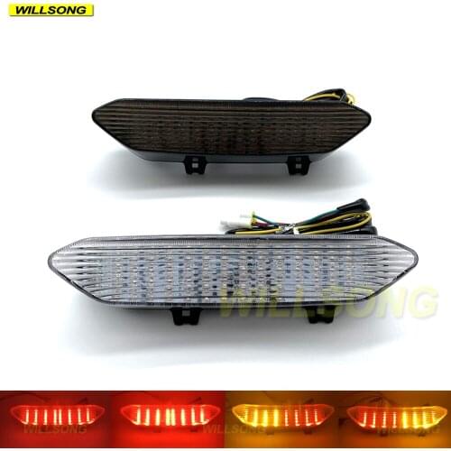 Rear LED Tail Brake Light Blinker Turn Signal Integrated Lamp For YAMAHA YZF-R1 2002-2003 Year Motorcycle Accessories Lighting