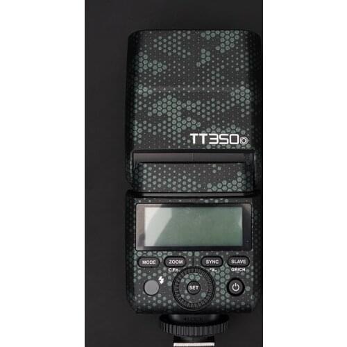 Godox TT350-O TTL Flash Cover Film for Godox TT350O 2.4G HSS 1/8000s TTL GN36 Speedlite Premium Decal Skin Protector Sticker