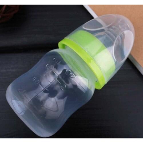 1Pc Safety Baby Infant Newborn Bottles Small PP Care Nursing Feeding Milk Bottle 60ML