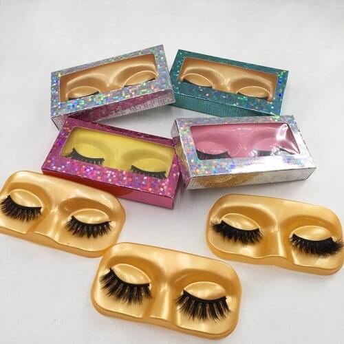 2021 Wholesale New Arrival 30PCS Magnetic Eyelashes Face Tray With Magnetic Eyelashes DHL Free Shipping