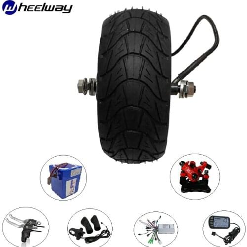 8 Inch 48V 1000W Electric Bicycle Motor Kit Fat Tire 200*81 8''wheel Brushless Toothless Hub Motor E bike Wheel with Accessory