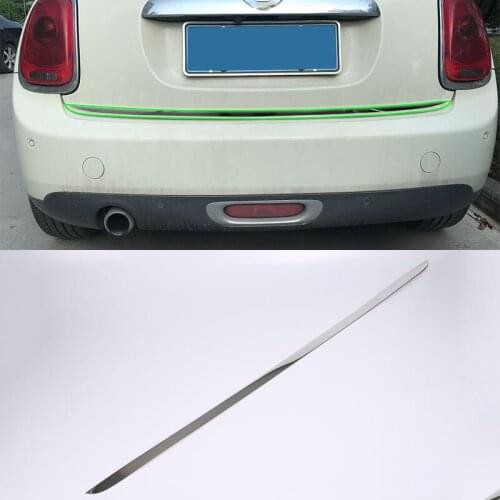ABS Exterior car accessories stainless steel rear door moulding trim cover For bmw 2018 MINI