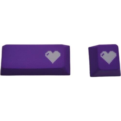 Artisan keycap Esc Enter Heart Shape PBT keycap Cherry profile