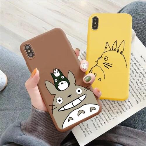 Japan Anime Totoro Phone Case For Huawei P30 P40 P20 Honor 20 10i 10X 10 Lite E Pro 9X 8X 9A 9C 9S Y6 Y7 Y9 P Smart 2019 Funda