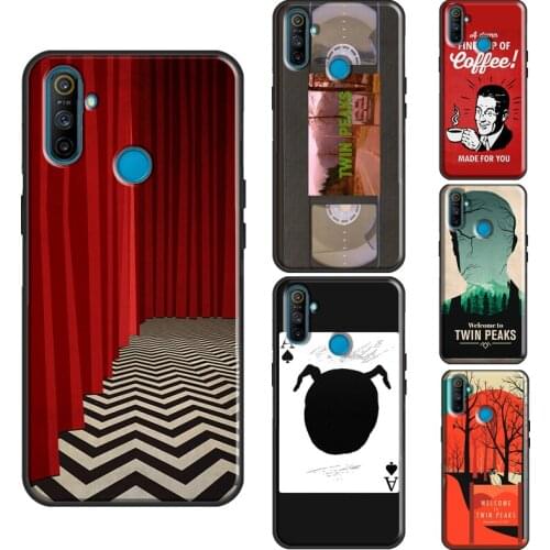 Twin Peaks poster For OnePlus 9 Pro 8 7T 8T Nord Case For Realme 8 7 6 Pro Q3 7i C3 C11 C15 GT Cover Shell