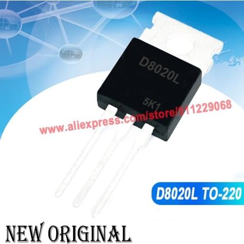 5 Pieces) D8020L TO-220 20A 800V