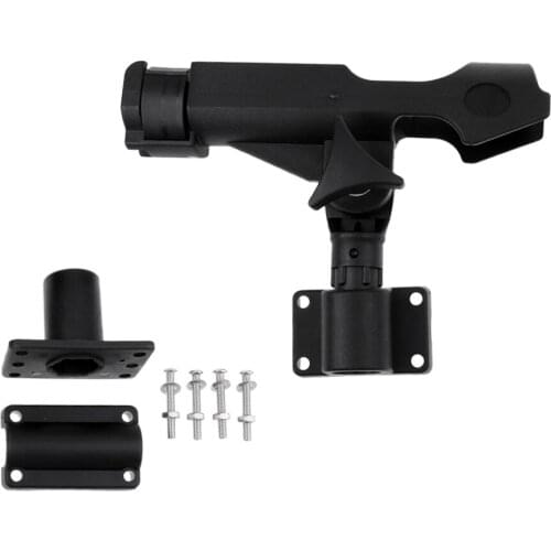 Kayak Boat Spinning Fishing Rod Holder Side/Rail/Flush Mount Pole Rest Rack Rowing Boat Replacement