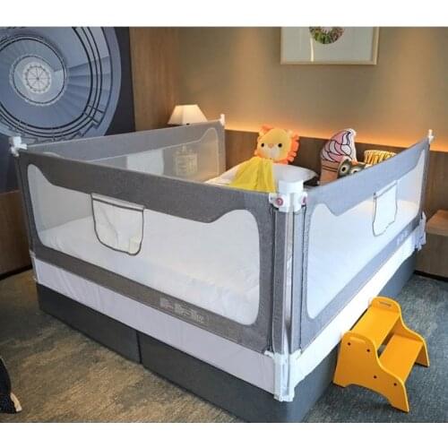 Baby Bed Fence Bed Rail 1.2-2.2m Child Care Barrier For Beds Crib Rails Security Fencing Children Guardrail Kids Playpen