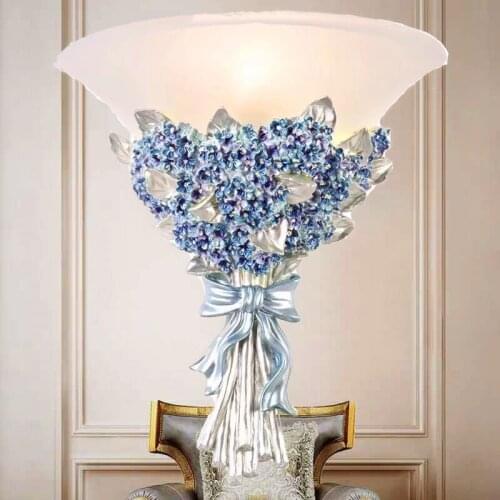 European style lampshade wall lamp lampshades resin lampshades