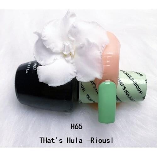 15ml Green Series Nail Gel Polish Hybrid Vernis Semi Permanent UV Soak Off Opie H65 Thats Hula Rious Varnishes Lak Primer