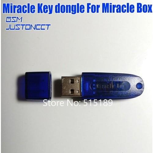 Gsmjustoncct Miracle key for Miracle box update dongle for china mobile phones Unlock+Repairing unlock