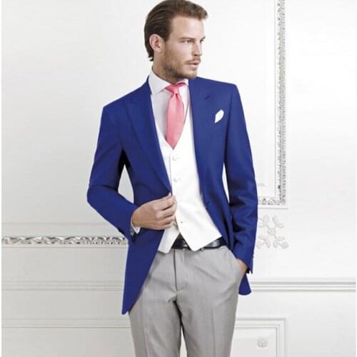 Tailor Made New Mens Suits Party Wedding Custom Made Tuxedos Terno Masculino Men Suit 3pieces(Jacket+Pant+Vest)