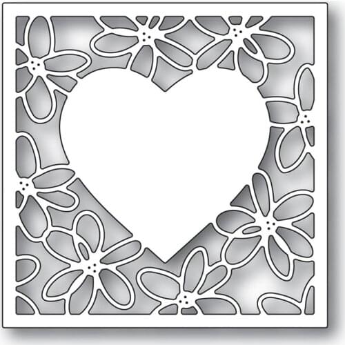 Scribble Daisy Hear Metal Cutting Dies cut die mold film decoration Scrapbook paper craft knife mould blade punch stencils dies