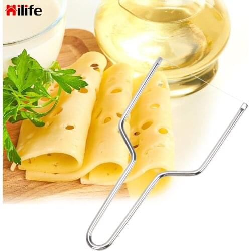 Butter Cutter Knife Board Stainless Steel Eco-friendly Cheese Slicer Multi Functional DIY Practical Durable