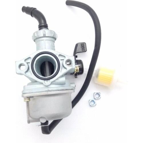 PZ22 Carburetor W/ Hand Choke Lever For 125cc ATV Dirt Bike Go Kart Honda CRF XR