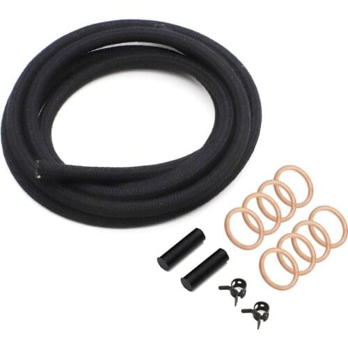 Fuel Injector Installation Return Line Kit For Chevy GMC GM 6.2L 6.5L Diesel engine 72" 183cm Line Length Auto Replacement Parts