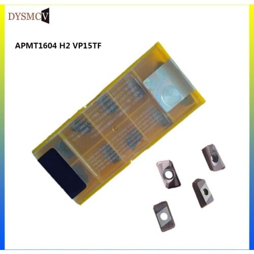 10pcs APMT1604 H2 VP15TF carbide inserts turning tool APMT 1604 face mill lathe tools milling tool CNC tool