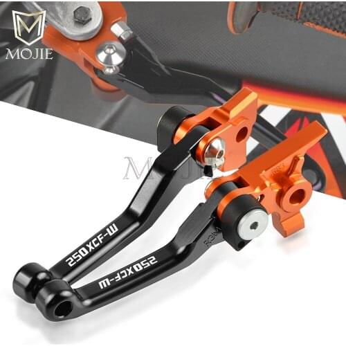 250XCF-W 2014-2018 2017 CNC Pivot Brake Clutch Levers Motorcycle Dirt Bike Motocross For 250 XCF-W XCFW 250XCFW 2007-2013