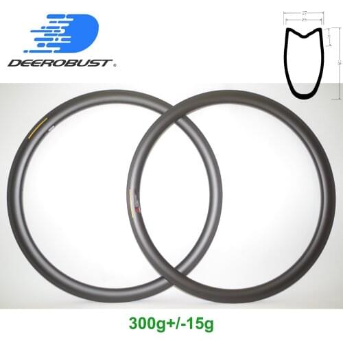 300g 700c 38mm Deep 25mm wide U Shaped UD Matte Tubular Road Bike Carbon Rim Bicycle Rims Wheel basalt brake surface 20 24 Holes
