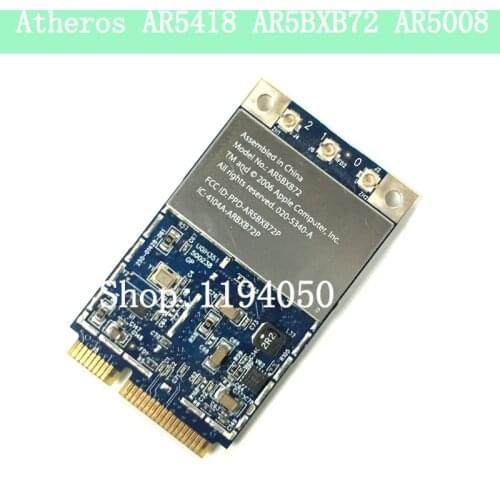Atheros ar5418 ar5bxb72 ar5008 300 300mbps 802.11a / b / g / n dual band wireless LAN mini local area network miniPCI-E WIFI CAR