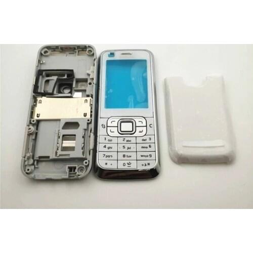 New Full Complete Mobile Phone Housing Cover Case+English Keypad For Nokia 6120 6120c