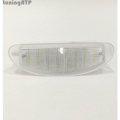 For Renault Clio Mk2 Twingo Mk1 Bright White LED Number License Plate Light Lamp Car Accessories