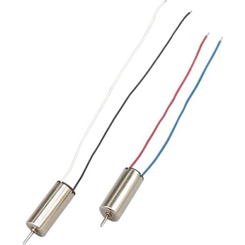 DC 3.7V-4.2V Mini 716 Coreless Motor High-speed Strong Magnetic 55000rpm for Small Rc Quadcopter For Model Airplane 7*16MM