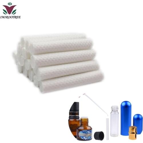 Aromatherapy Aluminum Inhaler Refill Wick Stick 7x54mm Package of 100pcs A Lot