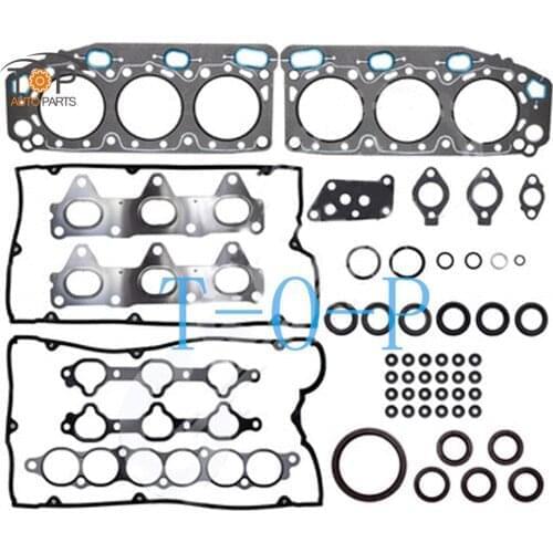 6A12 Full Overhaul Engine Repair Kit Gasket Set MD971346 For Mitsubishi Proton Perdana Galant MD188877 MD198014