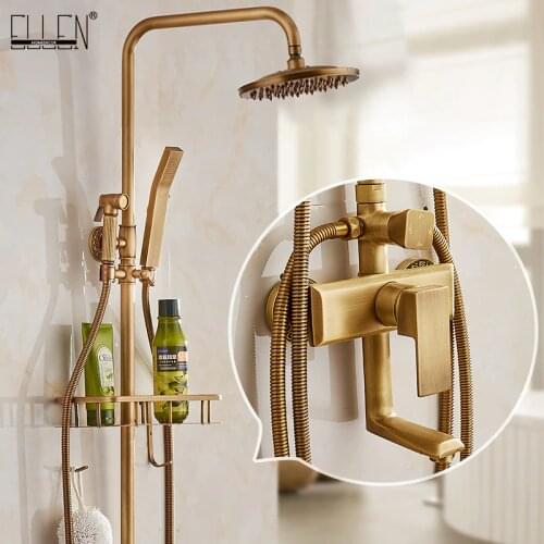 Bathroom Waterfall Basin Sink Faucet Brush Nickel Hot and Cold Water Mixer Crane Tap Copper Chrome Finished ELF003