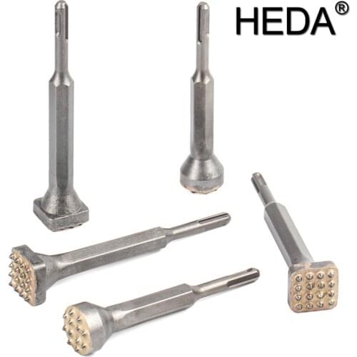 Square/Round SDS Plus Chisel Alloy Point Groove Gouge Electric Flower Hammer Drill Bit For Bridge/Wall/Cement Pavement Chisel