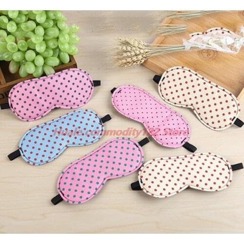 Printed Sleep Eye Mask Filled Sunshade Travel Sleep Relaxation Aid Blinds Eyes