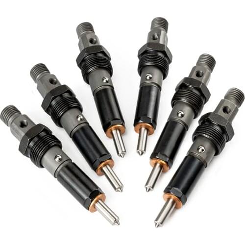 Set of 6PCS OEM # 4928990 390KAL59P6 KDAL59P6 Diesel Fuel Injectors for Dodge Ram 2500 3500 for Cummins 4BT Engine Replacement