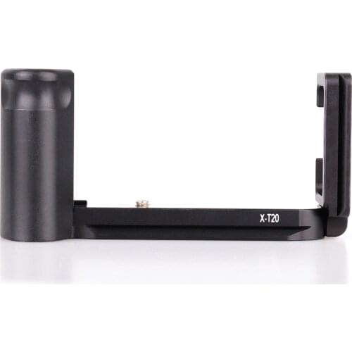 Pro Vertical L Type Bracket Tripod Quick Release Plate Base Grip Handle For Fujifilm for Fuji XT20 X-T20 Digital Camera