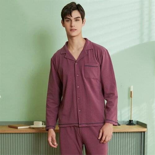 Qianxiu Men's Warm Pajamas