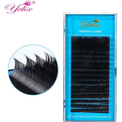 1 Mix Trays Cilios Posticos Natural False Individual Eyelashes Mink Fake Eye Lashes Extension Eyelash Faux Cils Lash Wimpers Set