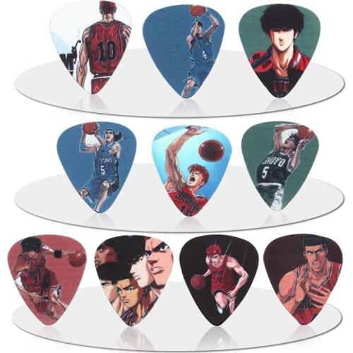 SOACH 10PCS 1.0mm high quality guitar picks two side pick guitar picks earrings Mix picks Musical Instrument Guitar accessories