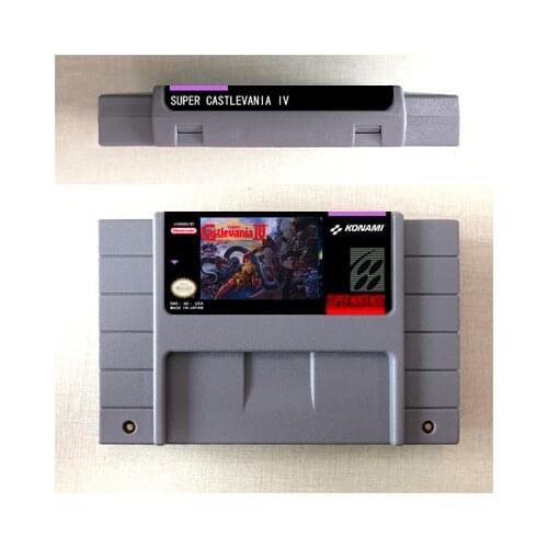 Super Castlevania IV 4 - Action Game Card US Version English Language