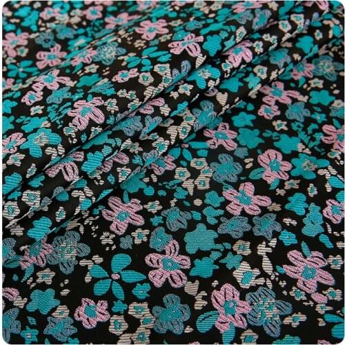 Jacquard brocade fabrics sewing materials for womens skirt high-end fashion garment printed fabric by the meter DIY fabric