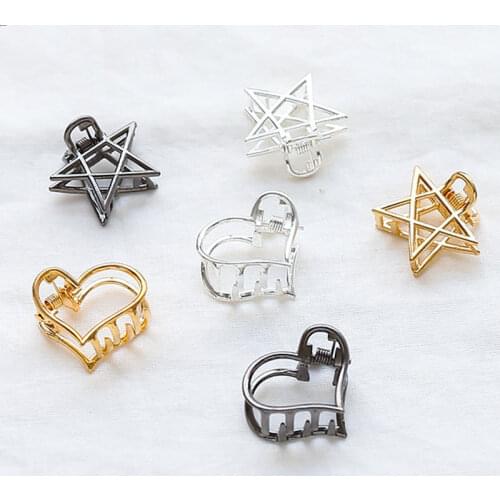 1Pcs Vintage Geometric Fashion Hair Accessories for Women Modern Stylish Hair Claw Hair Clips Maker Make Hair Styling Tool
