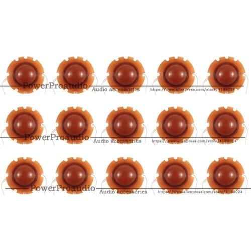 15pcs 51.2mm speaker diaphragm Horn tweeter sound film voice coil horn speaker diaphragm gravure