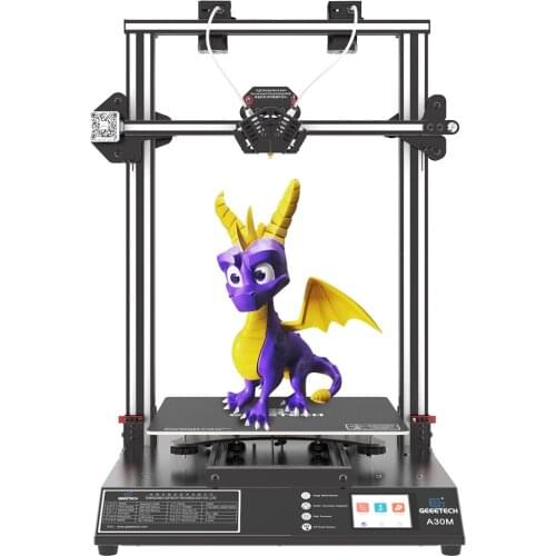 GEEETECH A30M 2-in-1 Out 3D Printer Mix-Color Printing Low Noise High Accuracy Touch Screen Filament Sensor FDM