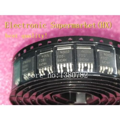 Free Shipping 100pcs/lots FDD8424H FDD8424 TO252-4 New original IC In stock