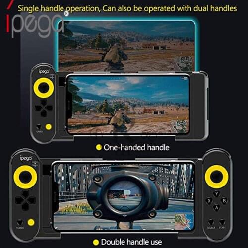 DHL 10pcs/lot Ipega PG-9167 Wireless 4.0 Mobile Games Controller Joystick for iOS/Android Smart Phone Tablet PC