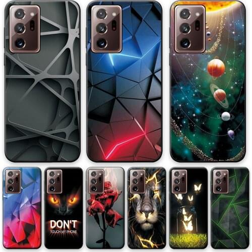 For Samsung Galaxy Note 20 Ultra Case Cover on Note20 Ultra Silicone Case For Samsung Note 20 Ultra Soft TPU Back Cover Case 6.9