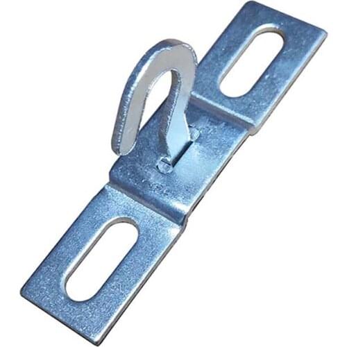 Crystal Chandelier Lamp Hanging Plate With Hook Wall/Ceiling Mounting Bar Length 70mm Iron White Zinc Plated Bracket Lamp Parts