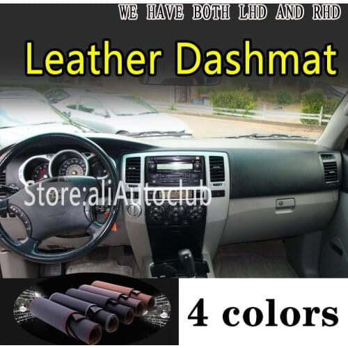 For toyota surf 4runner N210 G4 2003-2008 Accessories Leather Dashmat Car Styling Covers Dash Mat Dashboard Cover Carpet PADS